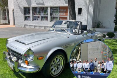 La ingeniería y la nostalgia ruedan juntas: Tec de Monterrey recibe expo de autos vintage y artesanías