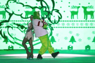 Magia sobre hielo: Navidad Garza ilumina con un show inolvidable