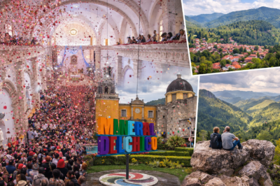 Semana Santa en Mineral del Chico 2026: programa completo y lluvia de pétalos