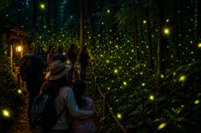 Entre bosques y miles de luces: así se vive la Temporada de Luciérnagas en Nanacamilpa