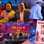 Collage de la presentación de la Feria Ixmi 2026 que reúne imágenes de autoridades, artistas, bailarines de folclor, músicos tradicionales y la develación de la cartelera oficial, mostrando la riqueza cultural y el ambiente festivo que caracterizarán la celebración en Ixmiquilpan.