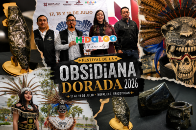 Epazoyucan prepara tres días de cultura, gastronomía y tradición con el Festival de la Obsidiana Dorada 2026