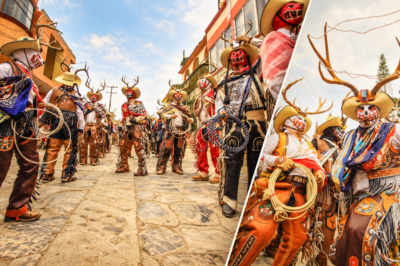 Cuernudos de Calnali llevarán el carnaval de la Huasteca al Cervantino 2026